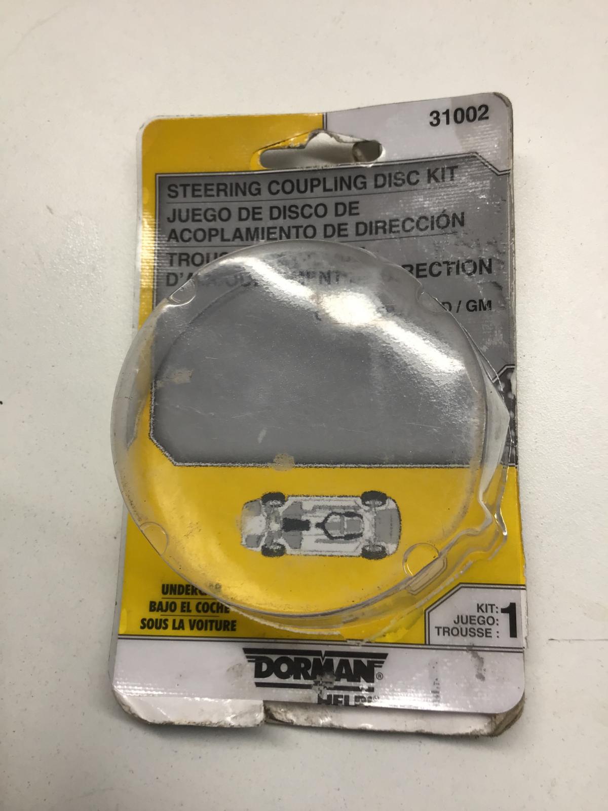 Dorman 31002 Steering Coupling Disc Kit Replacement Dorman