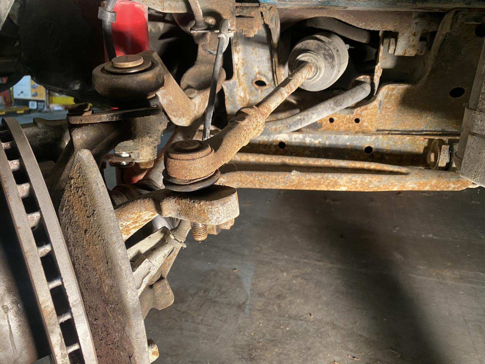Thesamba gallery 1993 weekender tie rod bellows replacement