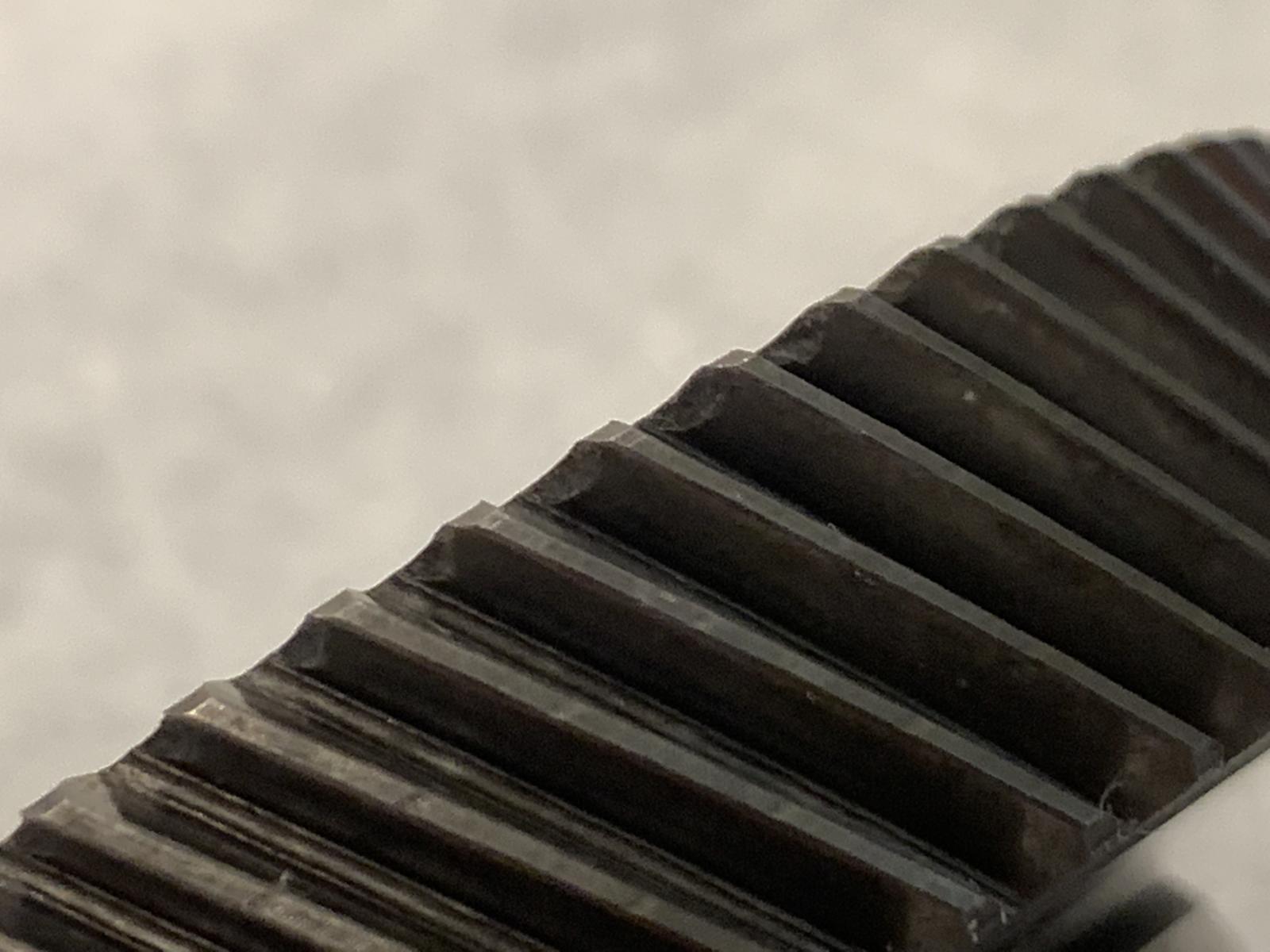 Gallery 3rd gear damage from loose pinion nut.