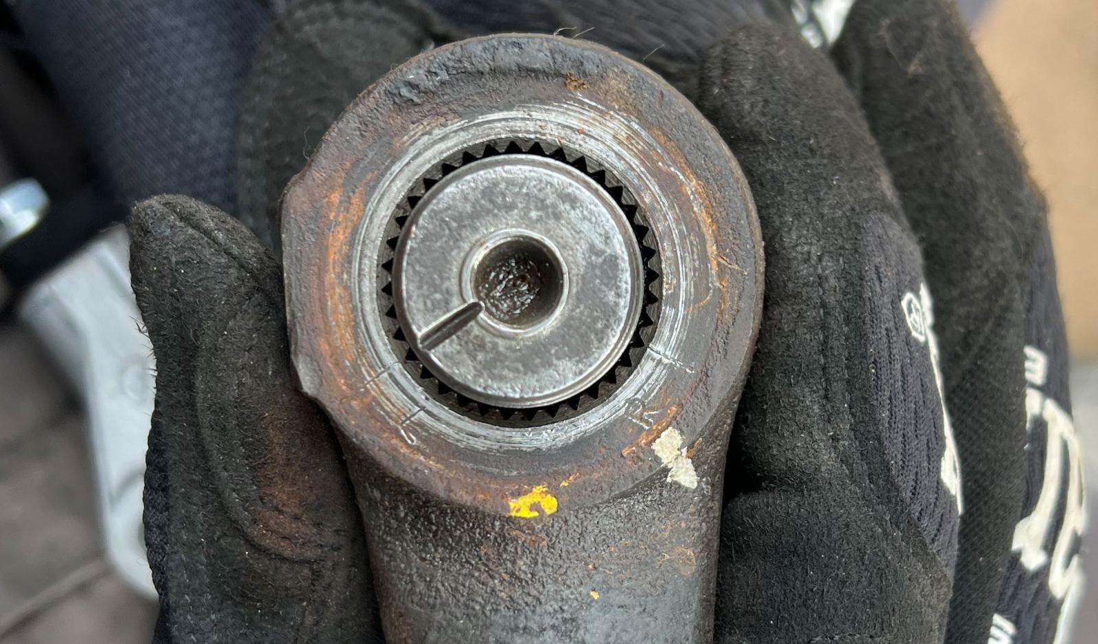 Gallery pitman arm alignment check lhd