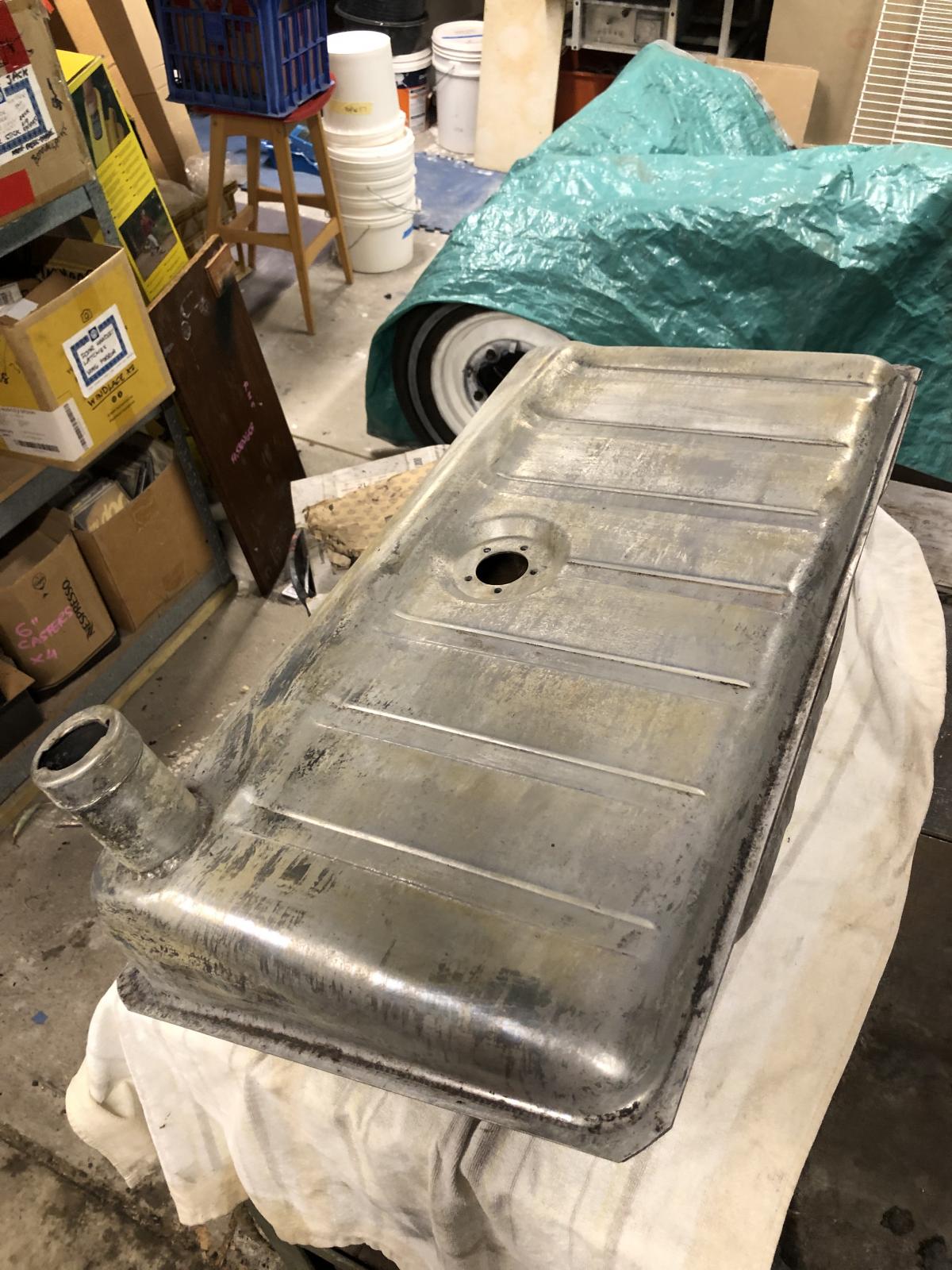 TheSamba.com :: Gallery - Fuel tank clean