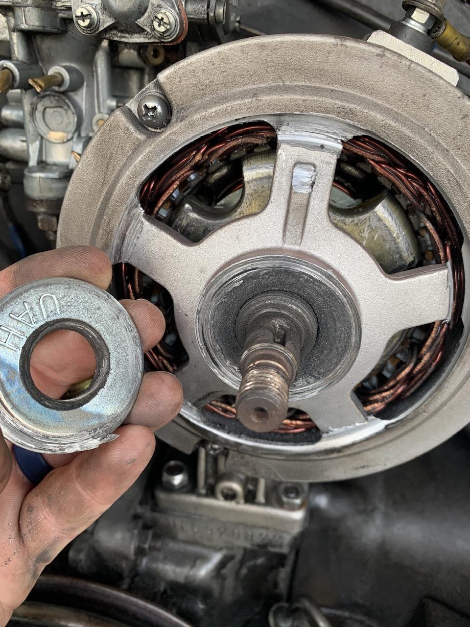 Gallery Alternator and pulley damage