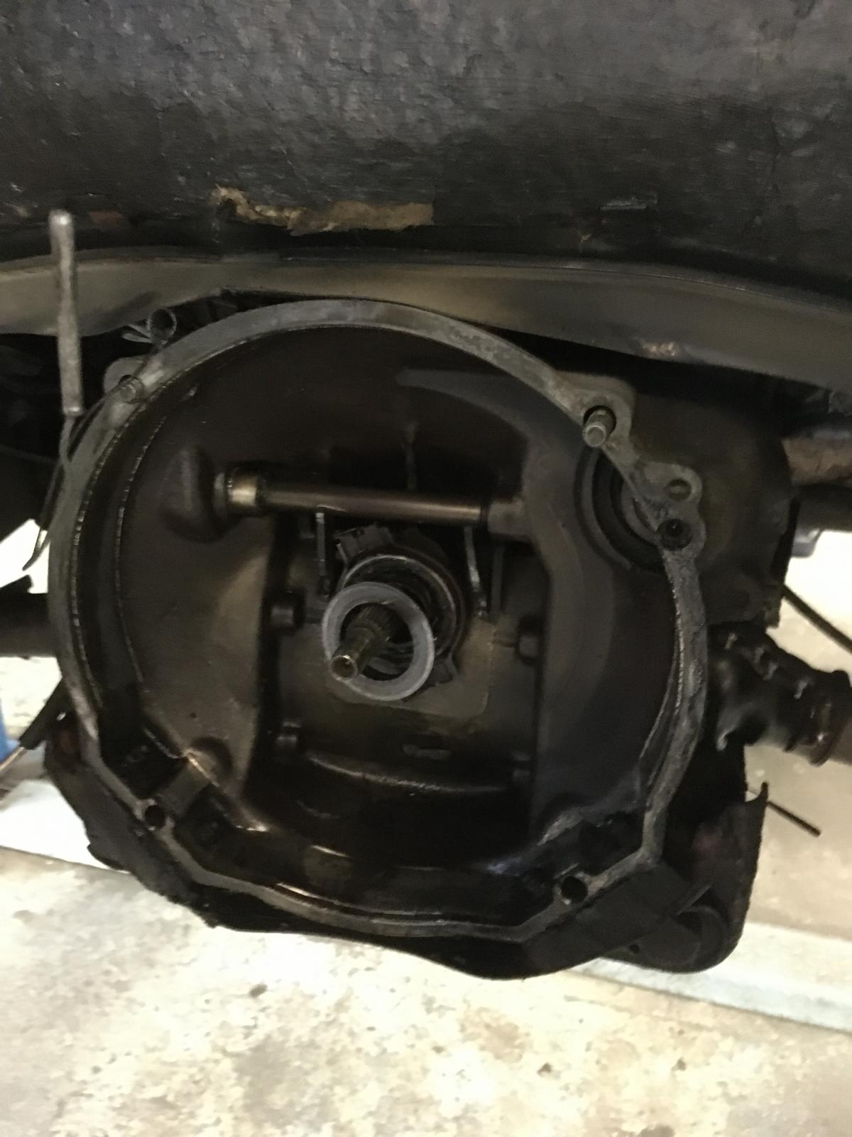 Gallery clutch release bearing failure