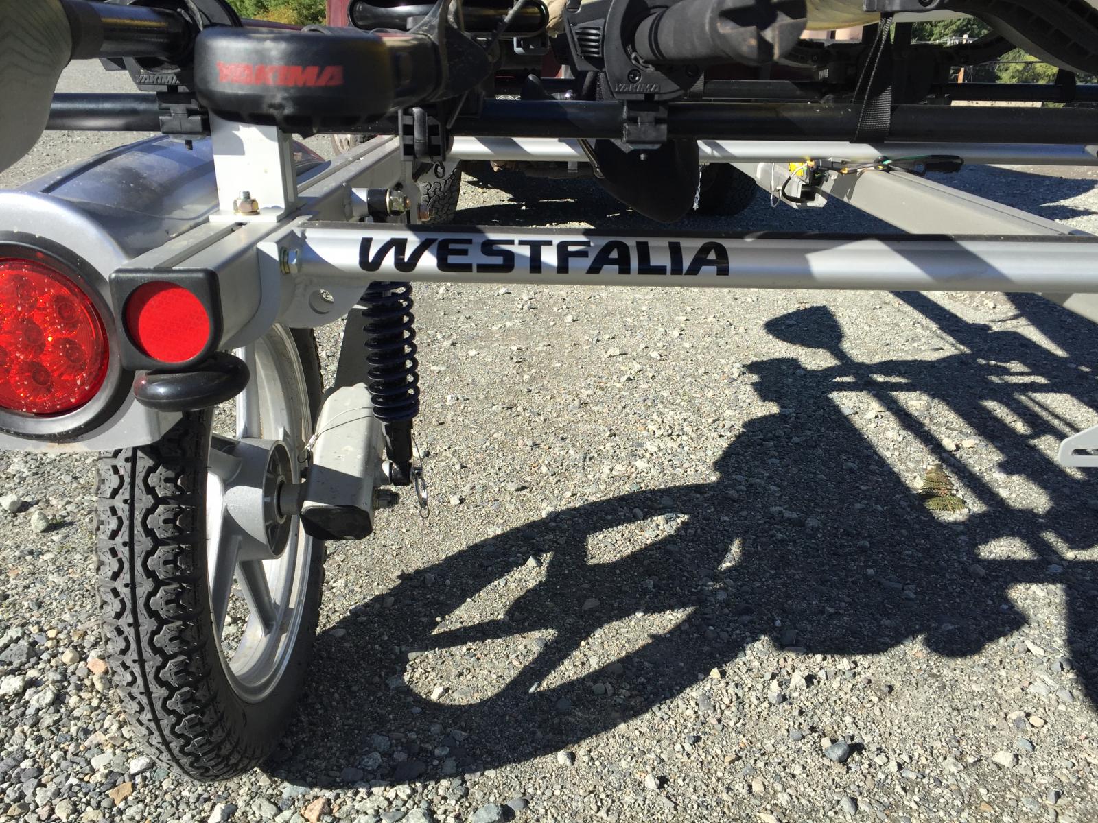 Gallery Yakima 78 inch "RackandRoll" trailer. A+ product. Current