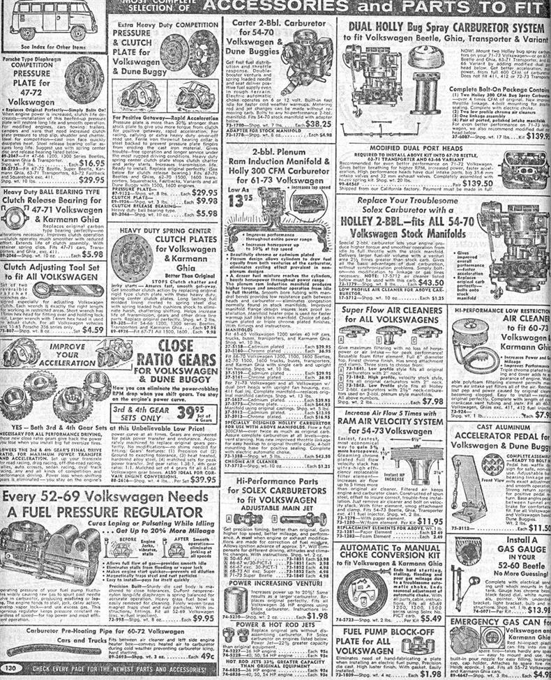 Gallery JC Whitney 1973 Catalog pg 130