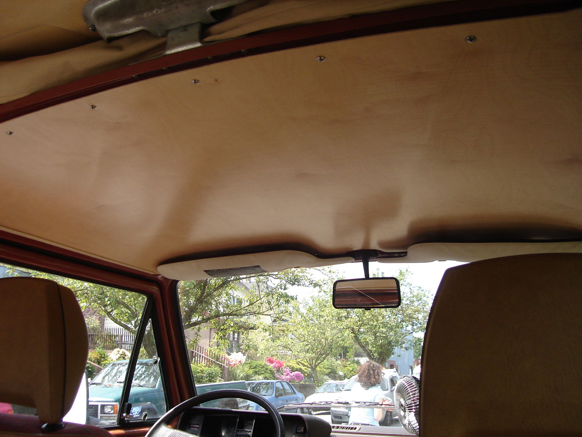 Vanagon View topic Need advice to redo headliner