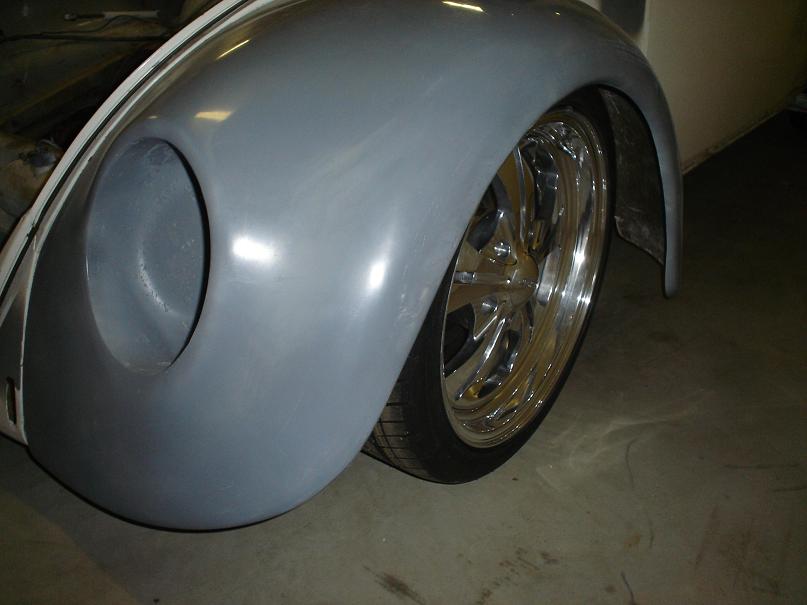 Gallery Mark V Fiberglass 2" wide fenders