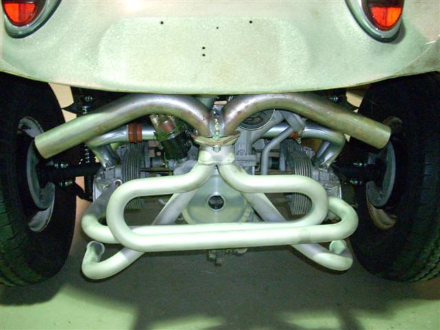 vw dune buggy exhaust