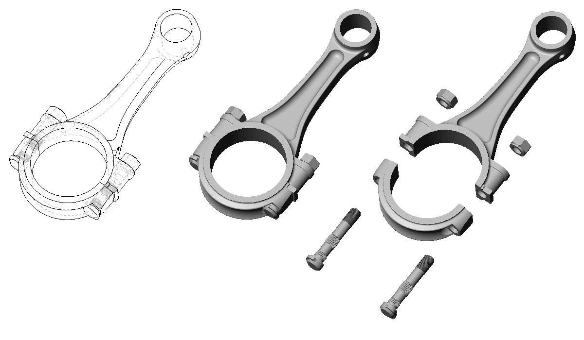 Gallery CAD Connecting Rod