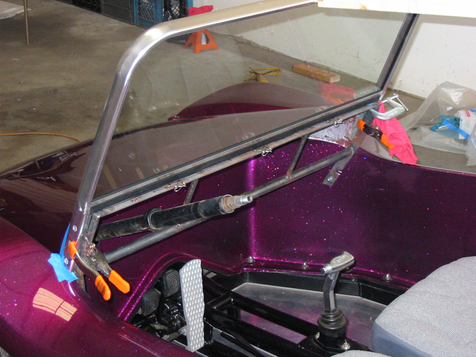 dune buggy windshield glass