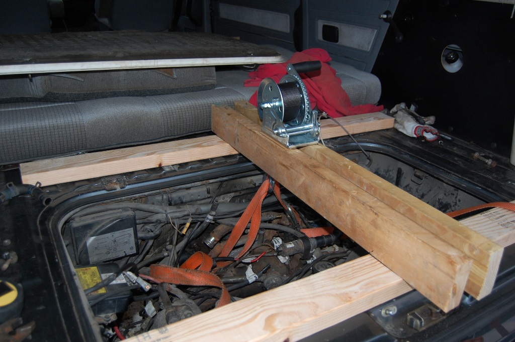 vw engine support bar