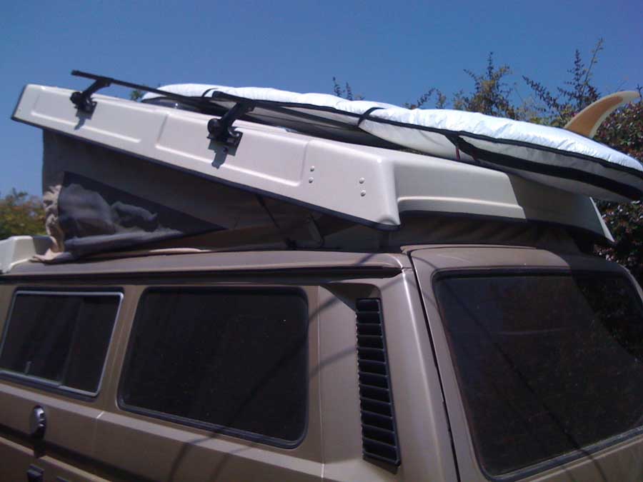Roof bars online on pop top