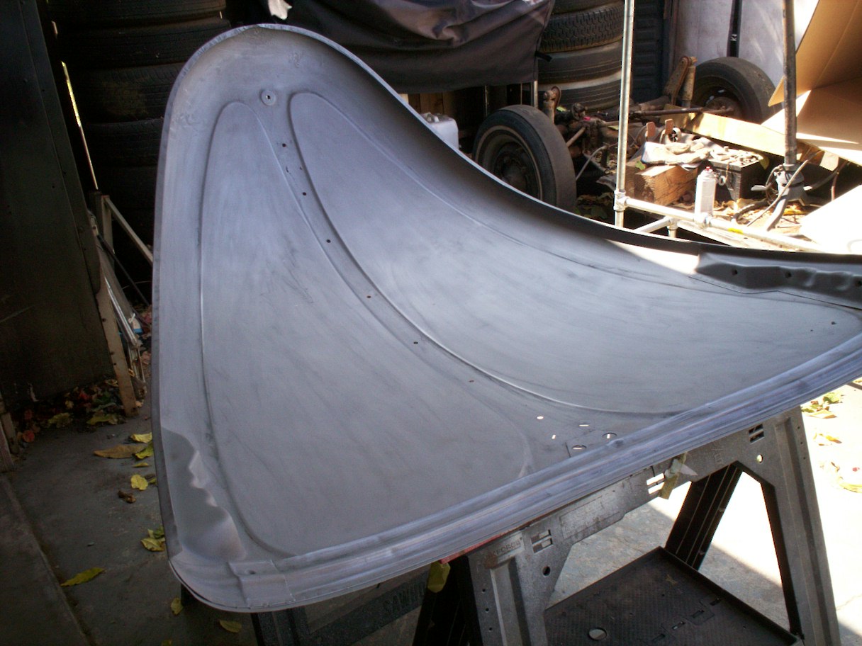 Oval midget front bonnet