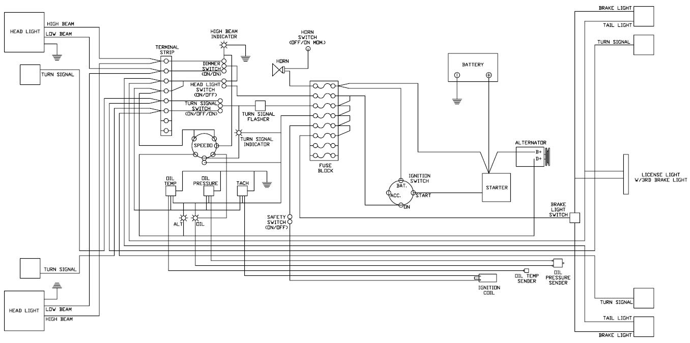 vw dune buggy wiring harness