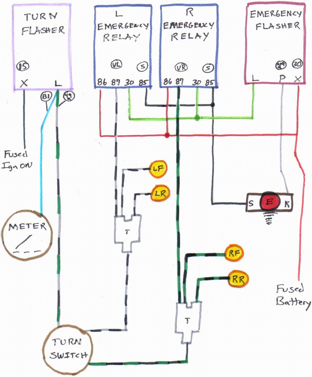 67 Vw Bug Turn Signal Wiring