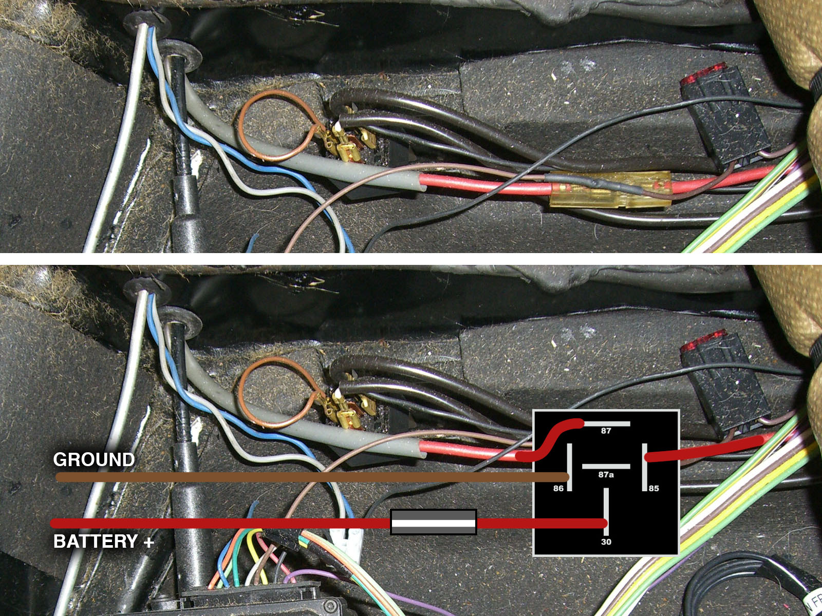 TheSamba.com :: Beetle - Late Model/Super - 1968-up - View ... starter wiring diagram 68 vw bug 