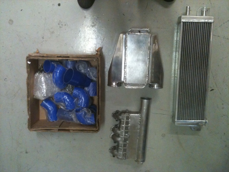 Vanagon View topic Air / Water Intercooler install