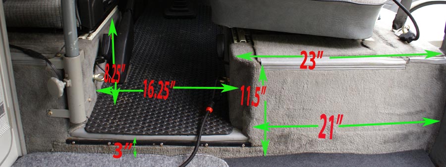 Vanagon Westy Measurements