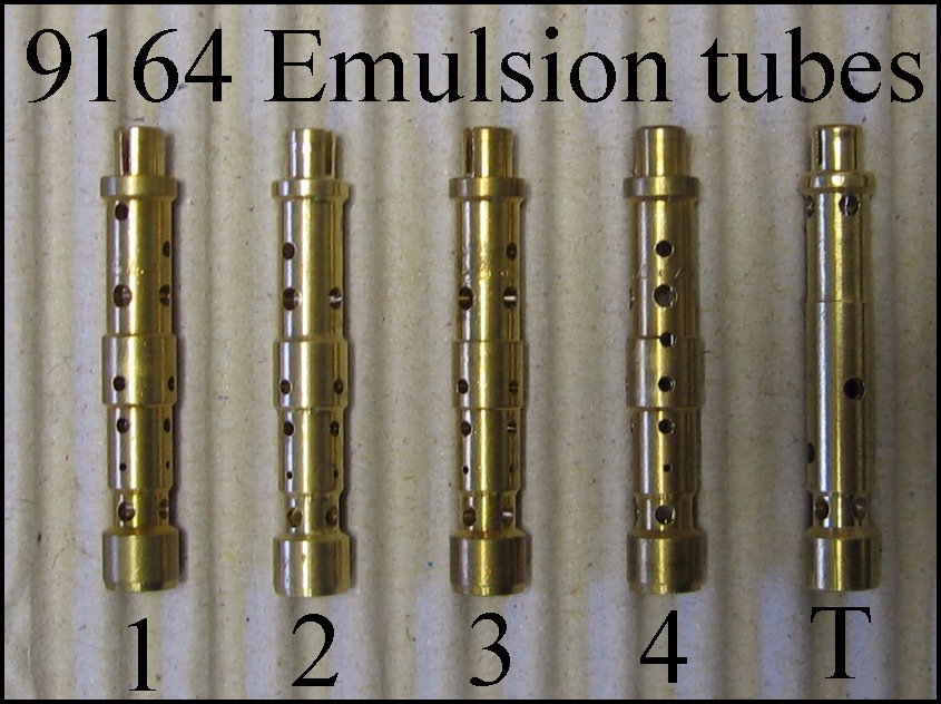 Weber Idf Emulsion Tube Chart