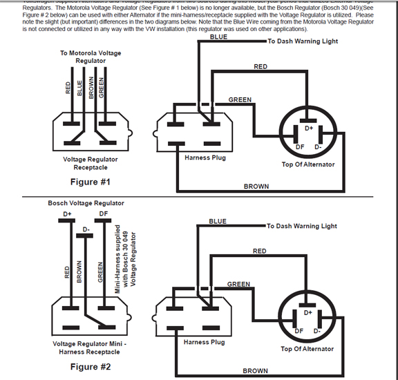 Gallery motorola / bosch alternator / Voltage