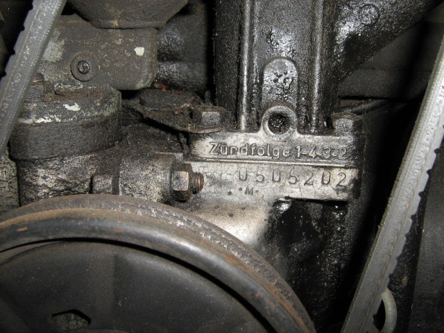 vw beetle engine serial numbers