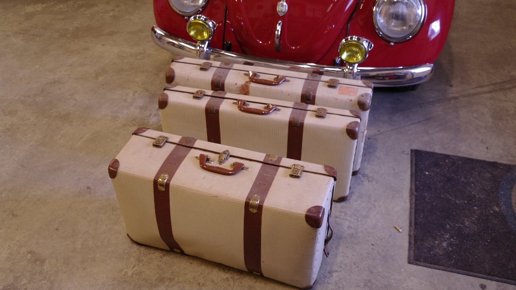 vw beetle suitcase