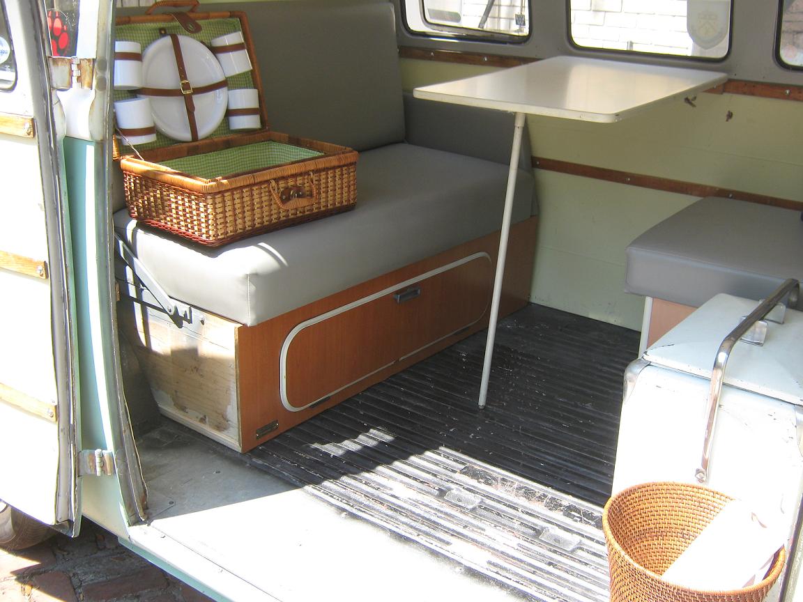 Volk Wagon Volkswagen Bus Interior