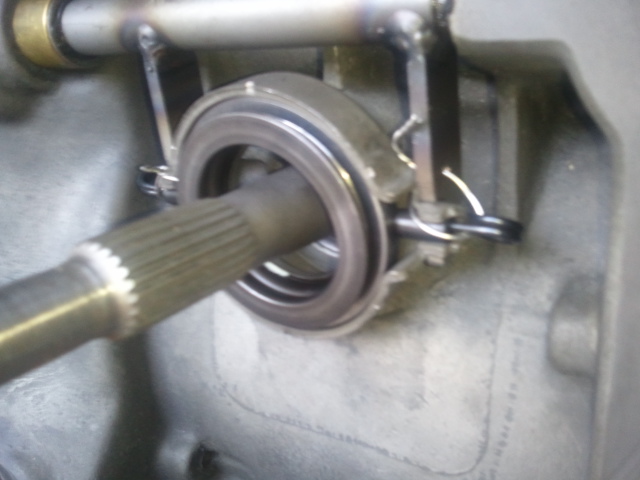 vw throw out bearing installation