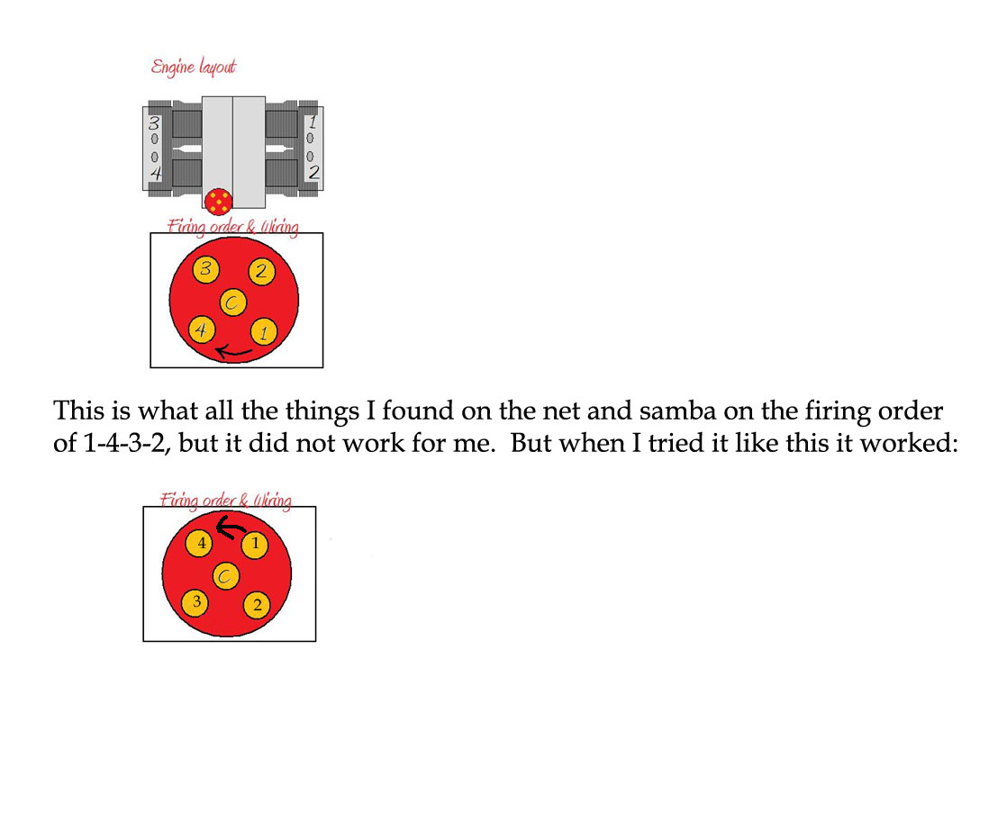 Thesamba Com Beetle 1958 1967 View Topic Firing Order Question