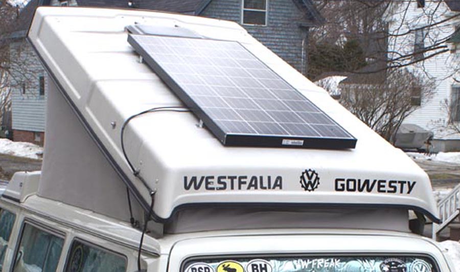 TheSamba Vanagon View topic Solar Panel Install Help