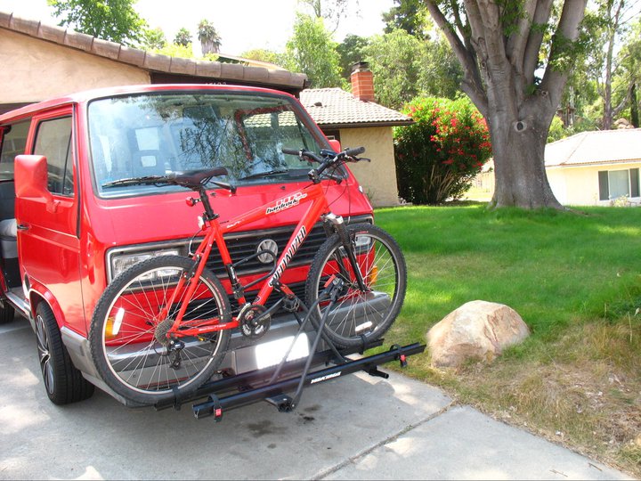 front mount bike rack