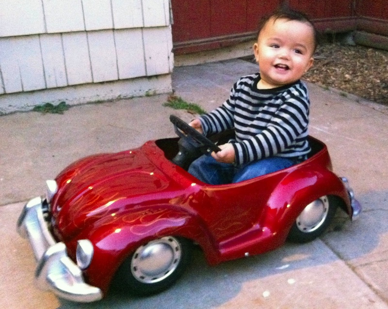 vw bug pedal car