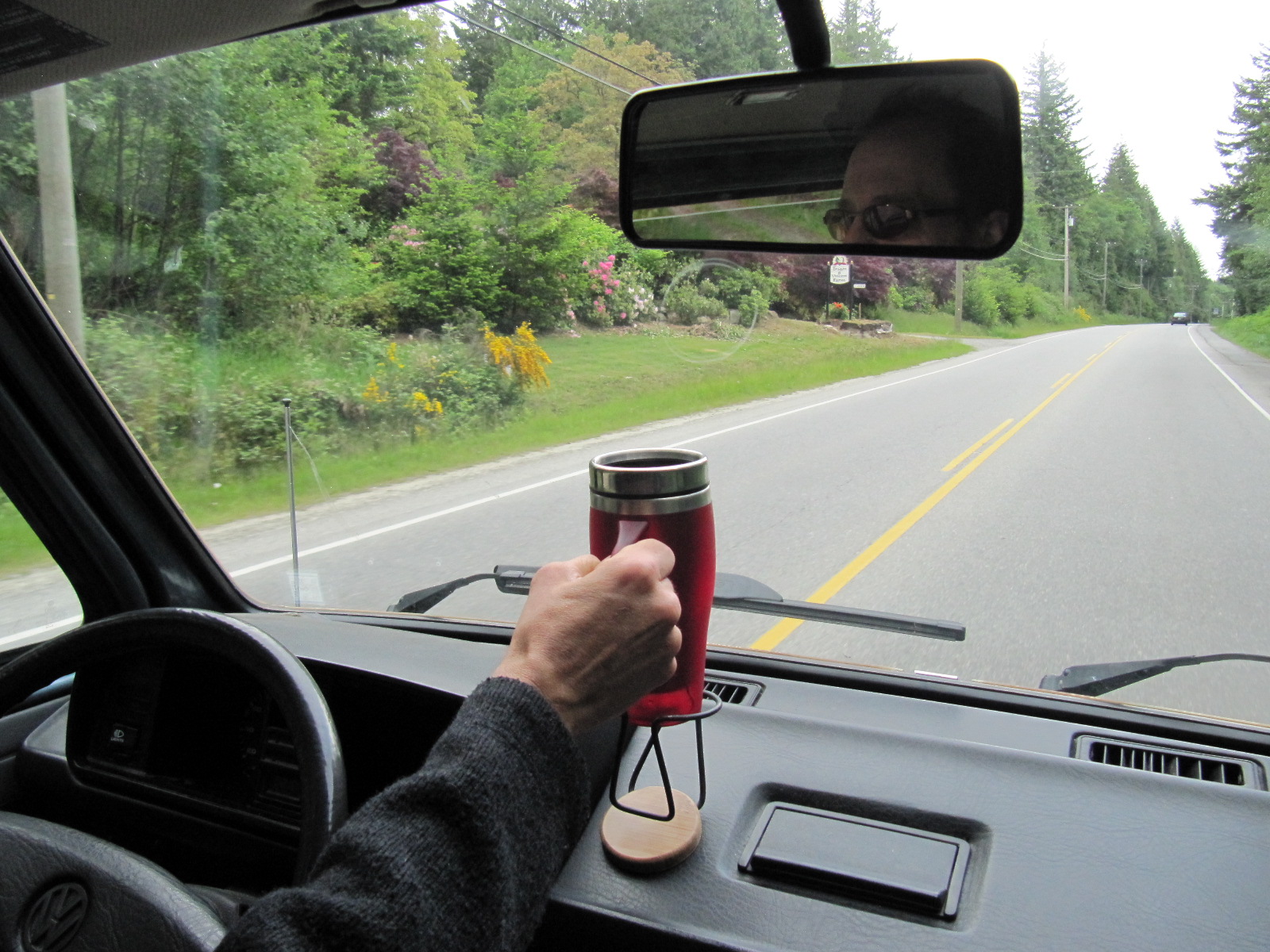 VW T25 Bespoke Cup Holder Volkswagen T3 Drink Holder Cupholder