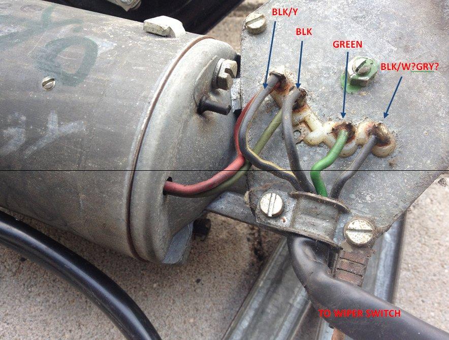 TheSamba.com :: Bay Window Bus - View topic - Wiper Motor ... land rover county wiring diagram 