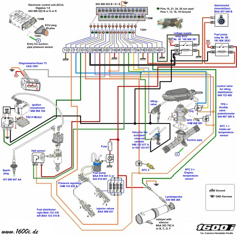 TheSamba.com :: Gallery - mexican beetle ECU wiring diagram
