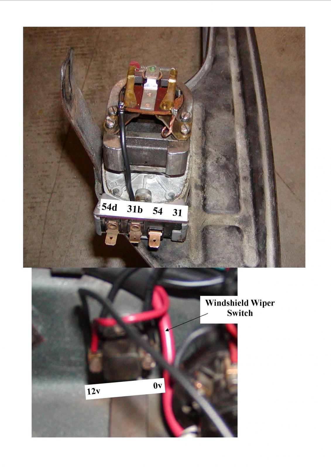 Thesamba Com Beetle Oval Window 1953 57 View Topic Windshield Wiper Motor And Wiring 1956