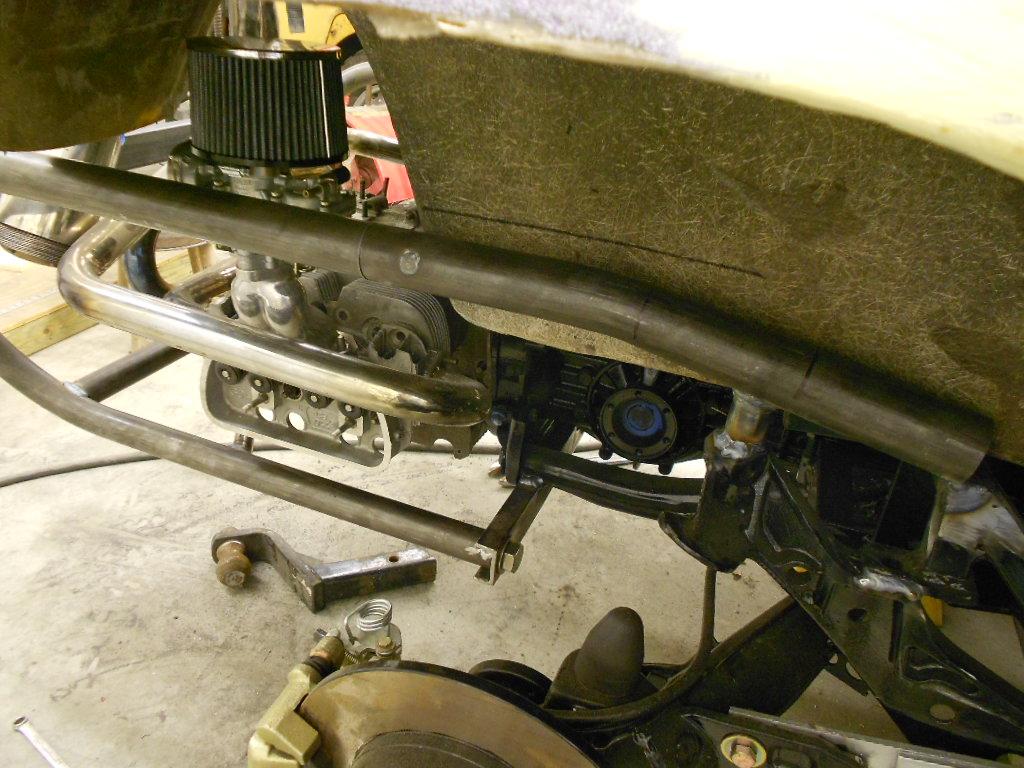 baja bug rear bumper installation