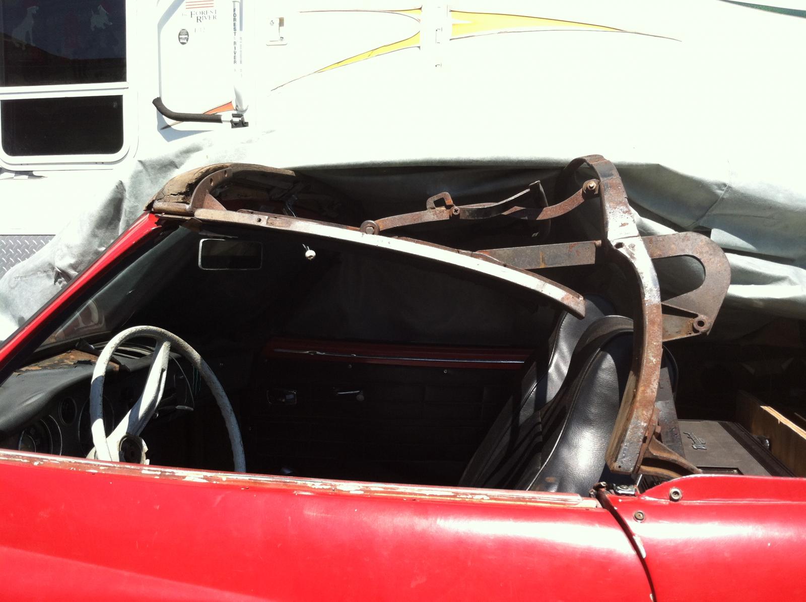 Ghia View topic Ghia Convertible Top Frame Fit.