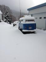 Snowy Bus