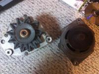 Alternator blow up