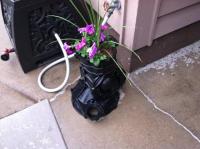 VW Tranny Flower Planter