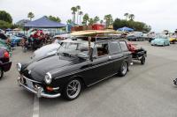 Black Squareback with trailer