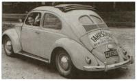 Romy Schneider learns to drive..........