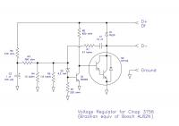 Internal Alternator Regulator Schematic