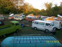 VW group camping sunrise transporterfest 2013