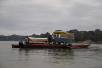 Crossing the Usumacinta River