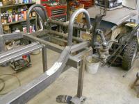 Puzzle Manx II chassis coming together