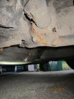 rusted torsion bar cover