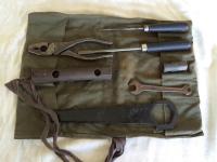 Zwitter and early oval green tool bag with tools