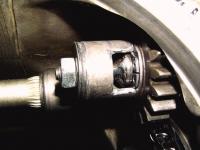 Reverse gear install modification